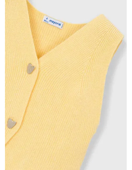 Chaleco tricot - Vainilla