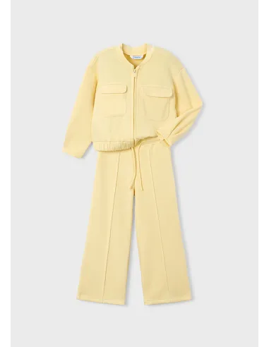 Chandal pique - Vainilla  