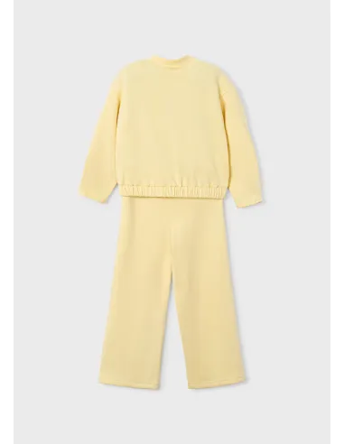 Chandal pique - Vainilla  