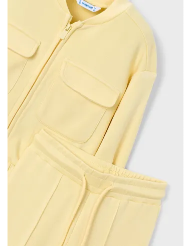 Chandal pique - Vainilla  