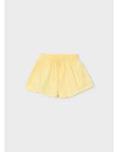 Falda pantalon fluida - Vainilla  