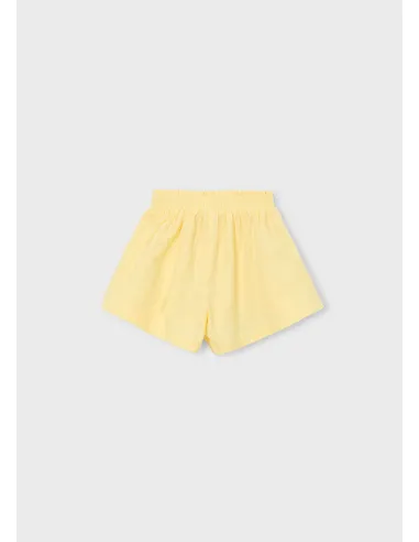 Falda pantalon fluida - Vainilla  