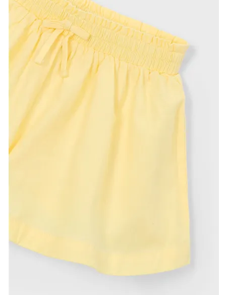 Falda pantalon fluida - Vainilla  