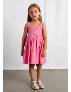 Vestido jacquard flores - Geranio   