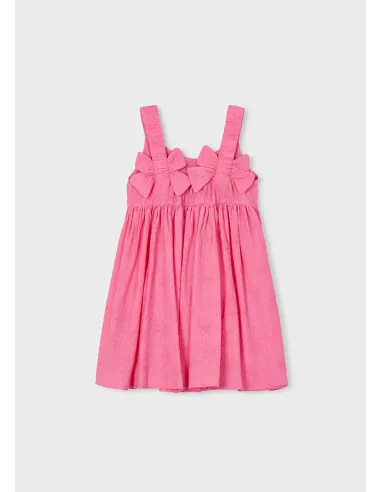 Vestido jacquard flores - Geranio   