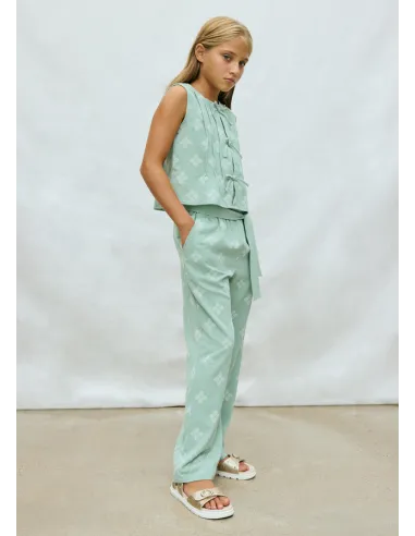 Top estampado - Salvia    