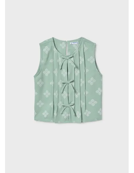 Top estampado - Salvia    