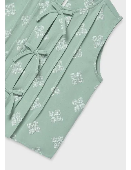 Top estampado - Salvia    