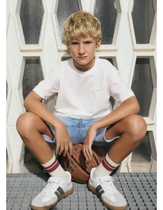 Camiseta m/c granito - Nata      