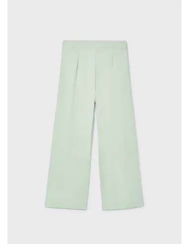 Pantalon largo crepe - Salvia    