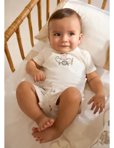 Conj. pantalon corto camiseta - Topo