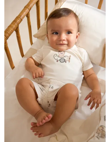 Conj. pantalon corto camiseta - Topo