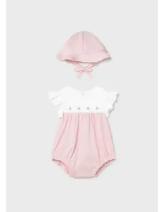 Conj. pelele - Rosa baby