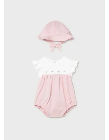Conj. pelele - Rosa baby