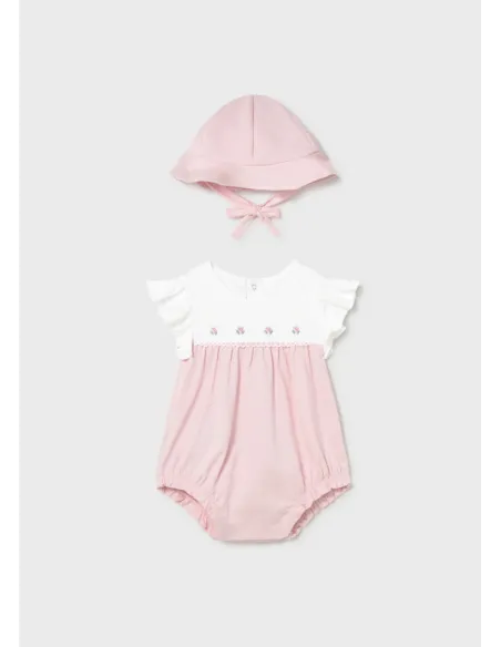 Conj. pelele - Rosa baby