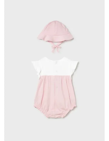 Conj. pelele - Rosa baby