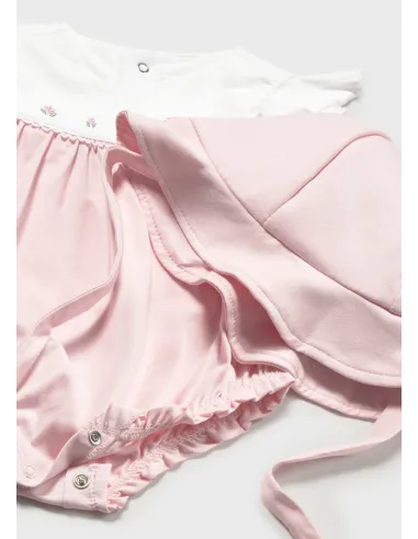 Conj. pelele - Rosa baby