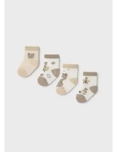 Set de 4 calcetines - Topo