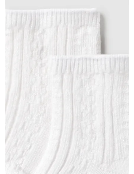 Set 2 calcetines vestir - Blanco
