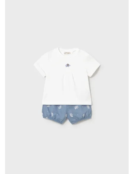 Conj. pantalon corto camiseta - Marea