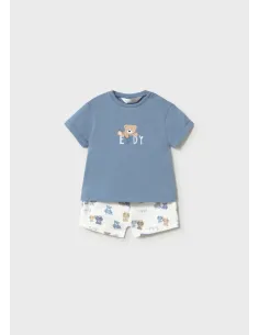 Conj. pantalon corto punto - Marea