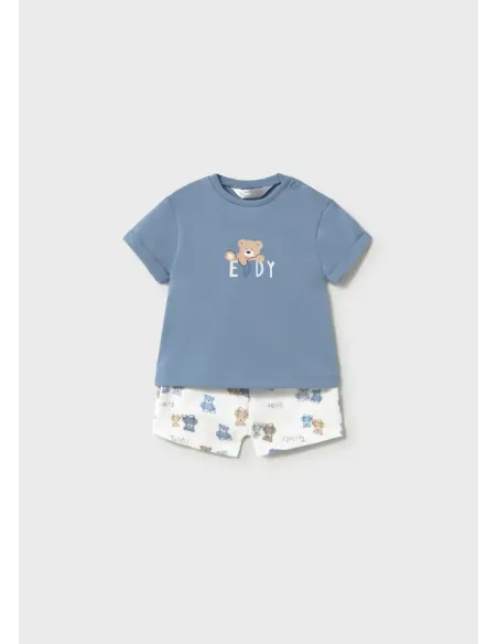 Conj. pantalon corto punto - Marea