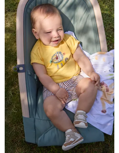 Conj. pantalon corto - Mostaza