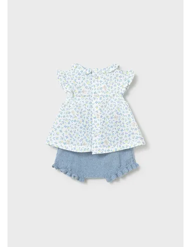 Conj. blusa y tricot - Lagoon    