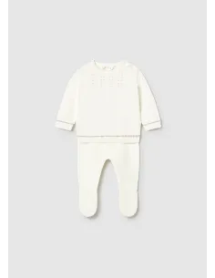 Conj. polaina tricot - Ceramica