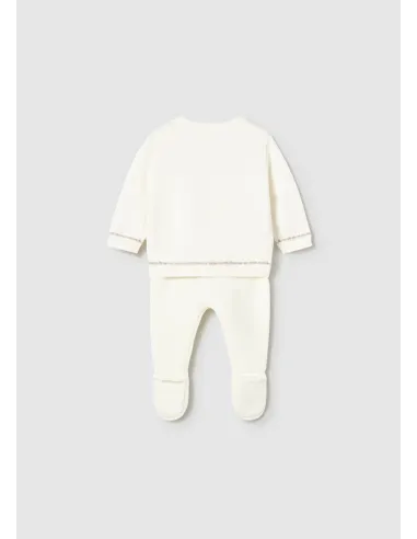 Conj. polaina tricot - Ceramica