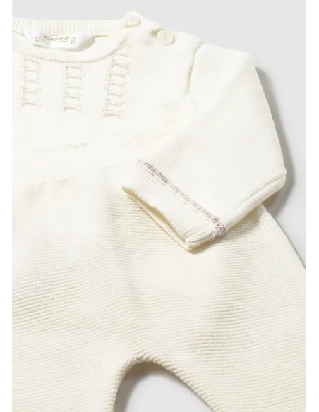 Conj. polaina tricot - Ceramica