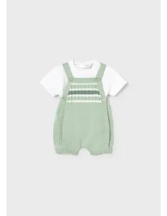 Conj. peto tricot y camiseta - Alga