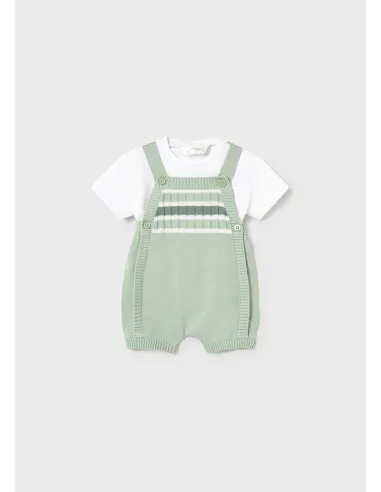 Conj. peto tricot y camiseta - Alga