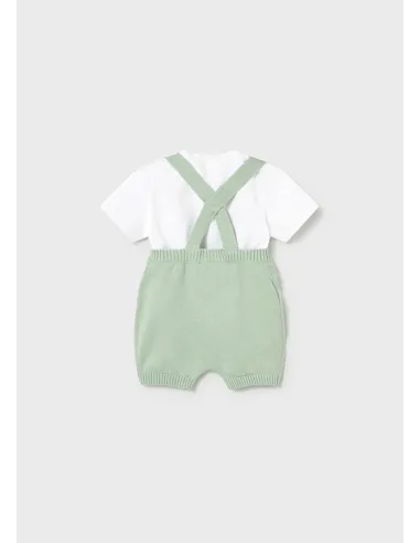 Conj. peto tricot y camiseta - Alga