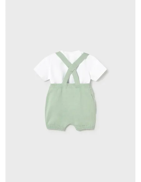 Conj. peto tricot y camiseta - Alga