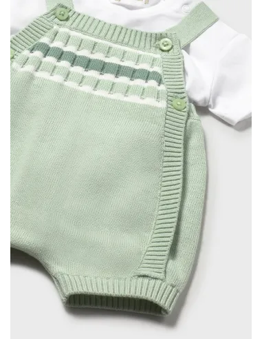 Conj. peto tricot y camiseta - Alga