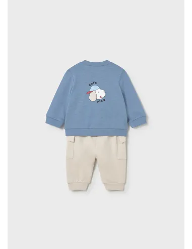 Conj. punto 4 piezas largo - Rojo