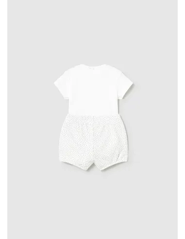 Conj. punto 4 piezas - Plata