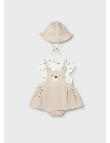 Pelele falda - Trigo     