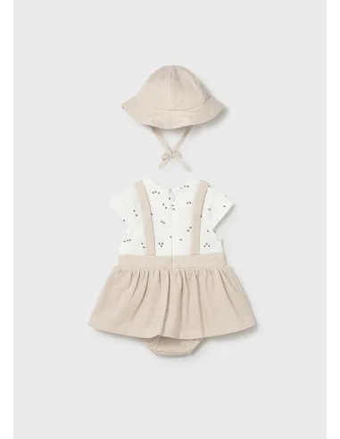 Pelele falda - Trigo     