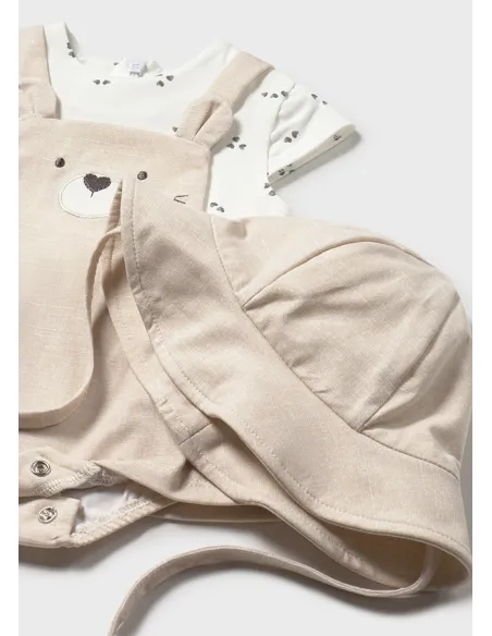 Pelele falda - Trigo     