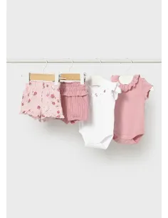 Set 2 bodies y 2 shorts - Rose      
