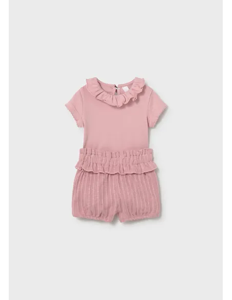 Set 2 bodies y 2 shorts - Rose      