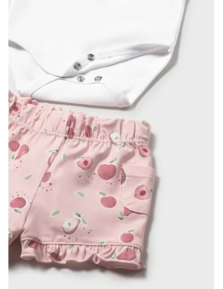 Set 2 bodies y 2 shorts - Rose      