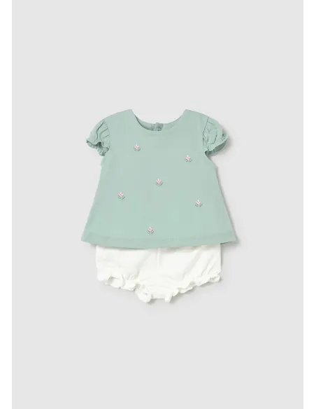 Conj. pant. corto 4 piezas - Aqua      