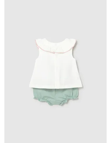 Conj. pant. corto 4 piezas - Aqua      