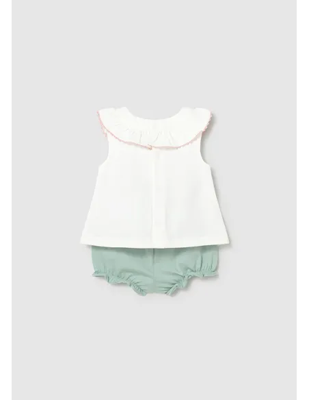 Conj. pant. corto 4 piezas - Aqua      