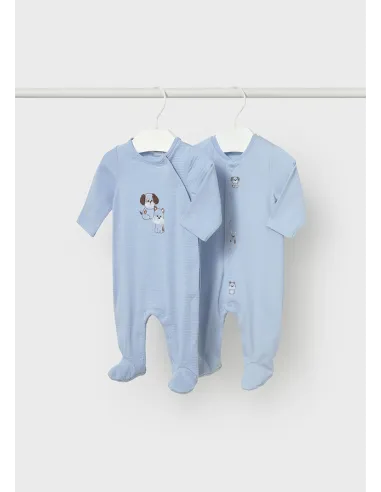 Set 2 peleles largos - Cielo