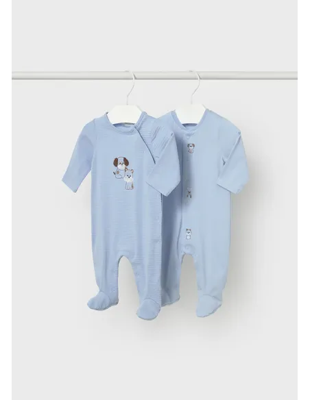 Set 2 peleles largos - Cielo