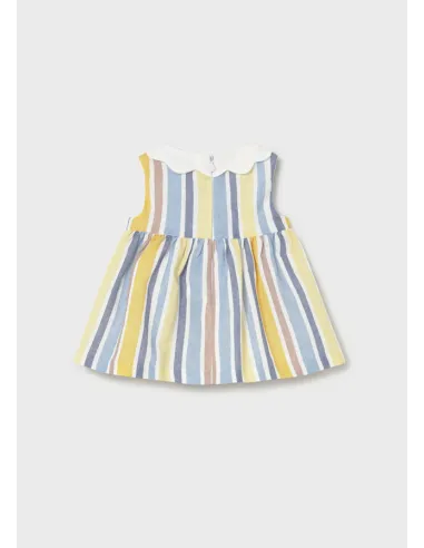 Vestido rayas lino - Savana    